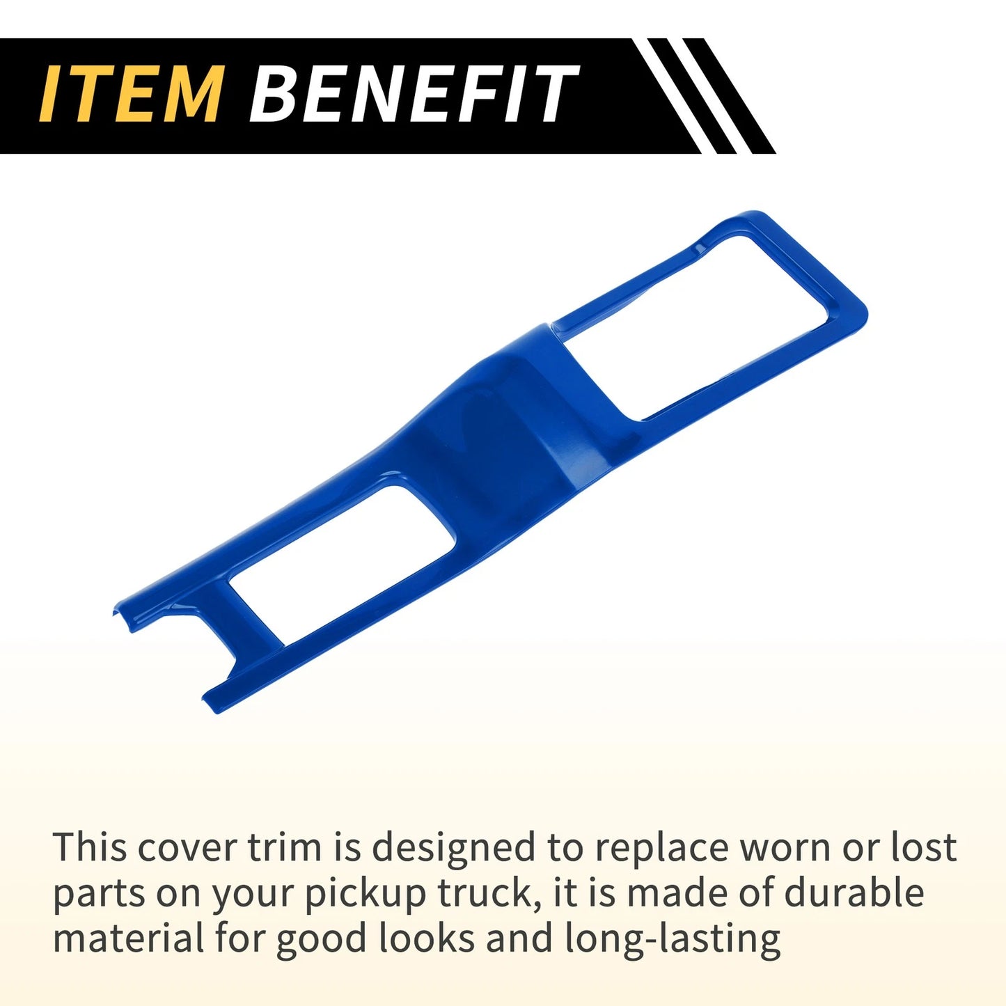 4WD Gear Shift Panel Cover for Jeep Wrangler JL JLU (2018-2024) - Blue Trim