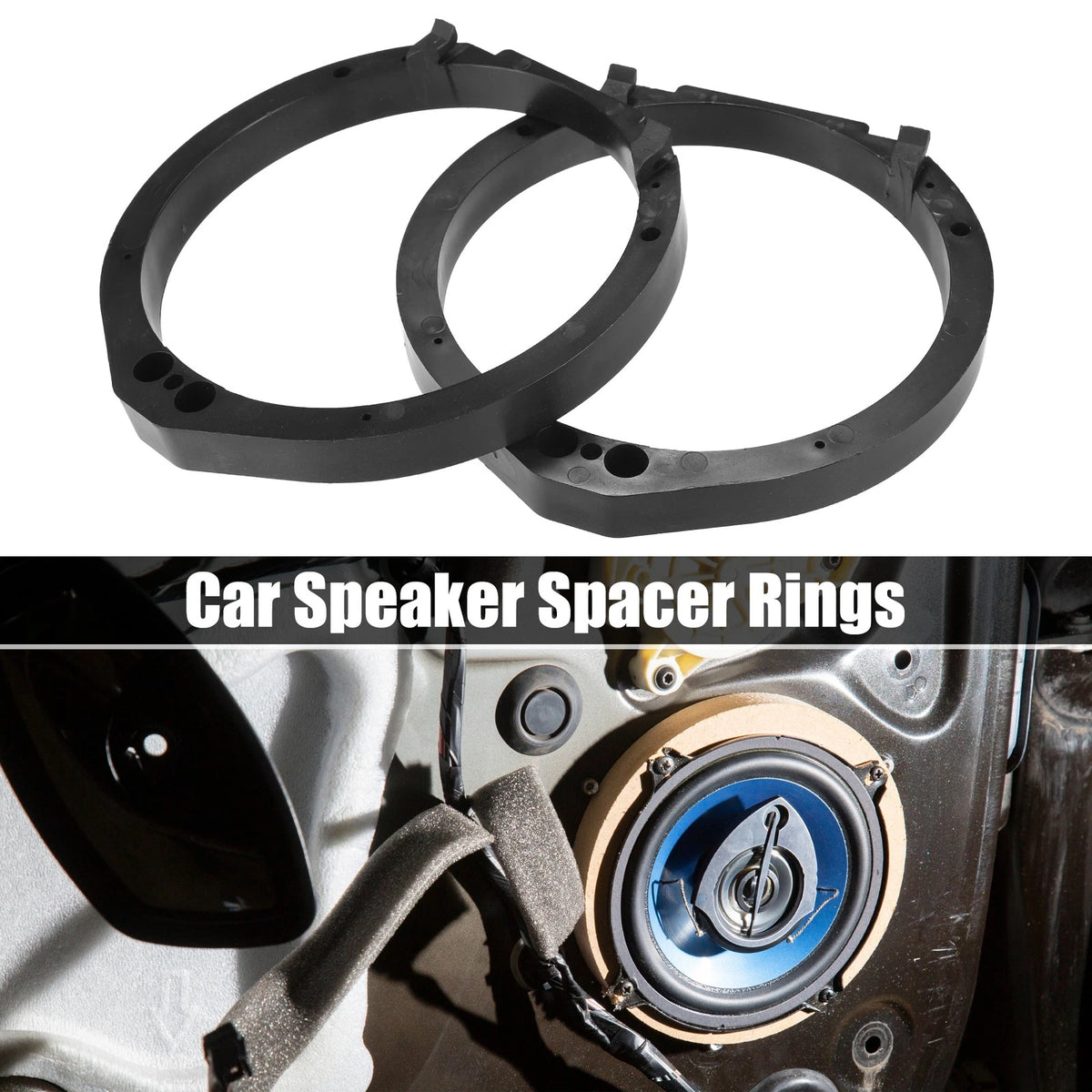 6.5" Car Speaker Adapter Spacer Ring for Honda Accord (2003-2007)