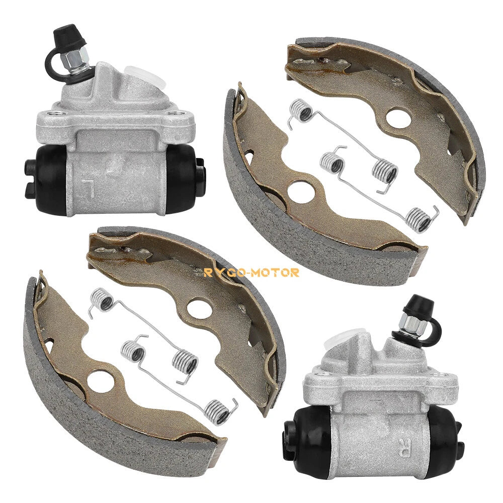 Front Brake Wheel Cylinder & Shoes Set for Honda Recon 250 (1997–2020)