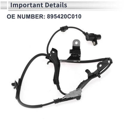 ABS Wheel Speed Sensor for Toyota Tundra (2000-2006) - 1 x Front Right Sensor