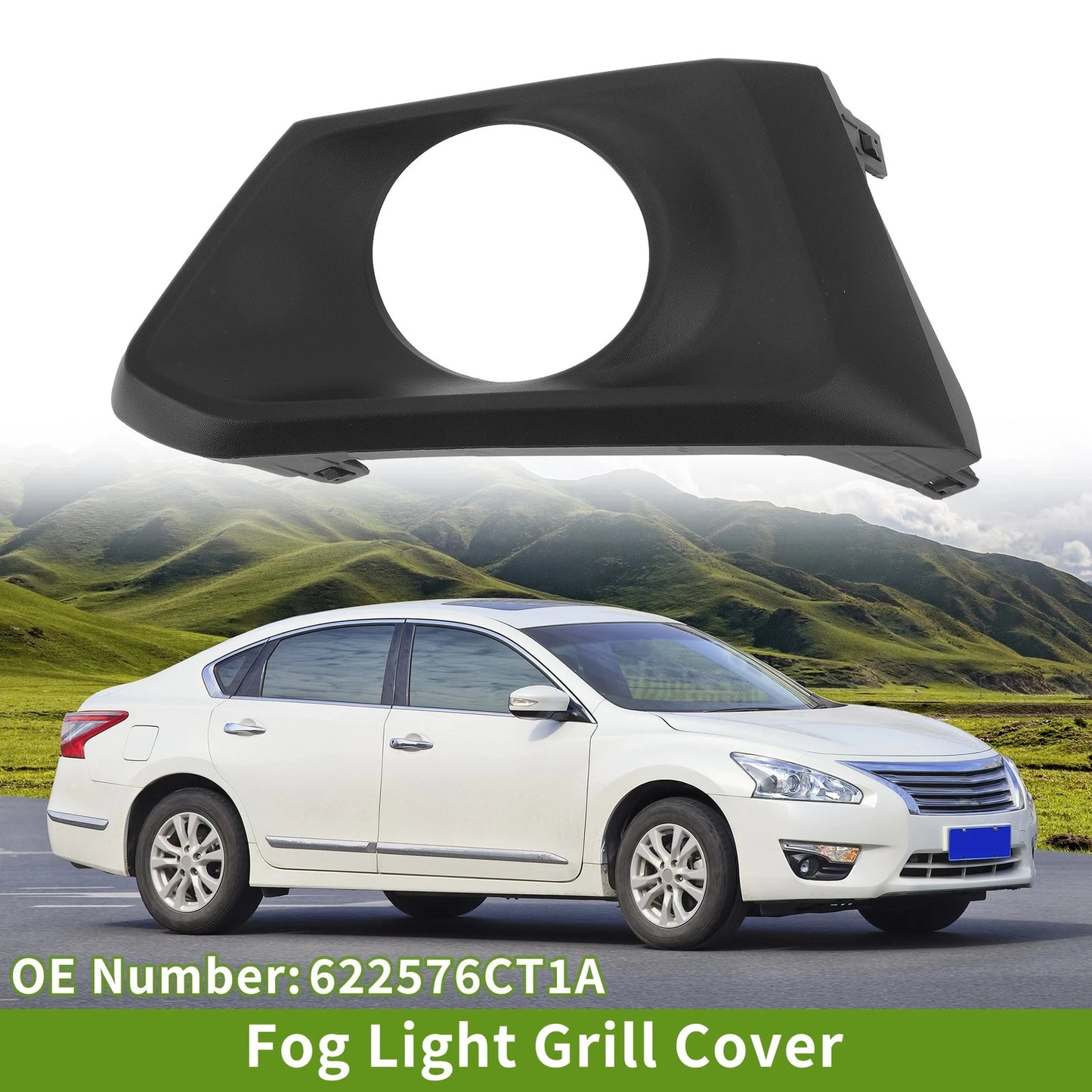 Front Left Fog Light Grill for Nissan Altima (2019-2022)