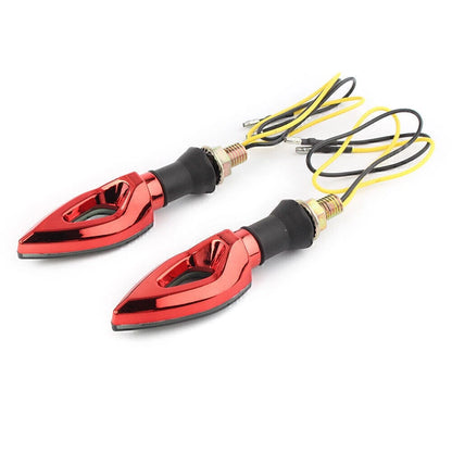 12 x LED Turn Signal Light Indicator Blinker for Universal Red House