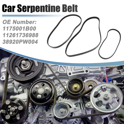 Serpentine Belt for Toyota Corolla Base Sedan (2014-2019)
