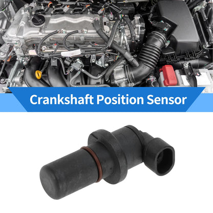 Crankshaft Position Sensor for Ford - Black Metal Plastic