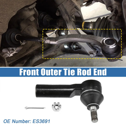 Front Outer Tie Rod End Links for Ford Escape, Mazda (2001-2009)