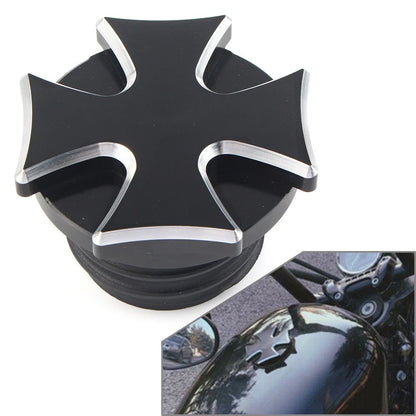 Fuel Gas Tank Oil Cap Cover for Harley Touring Dyna Softail Road King Fatboy