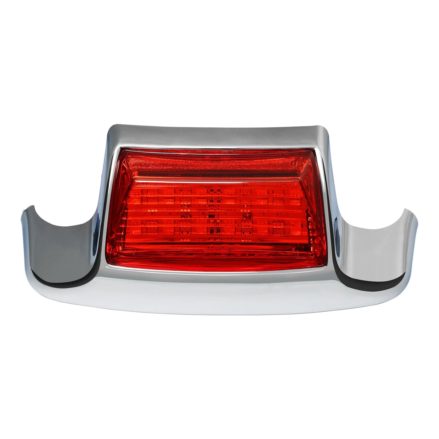 Chrome Shell Rear Fender Tip Light for Harley Electra Glide