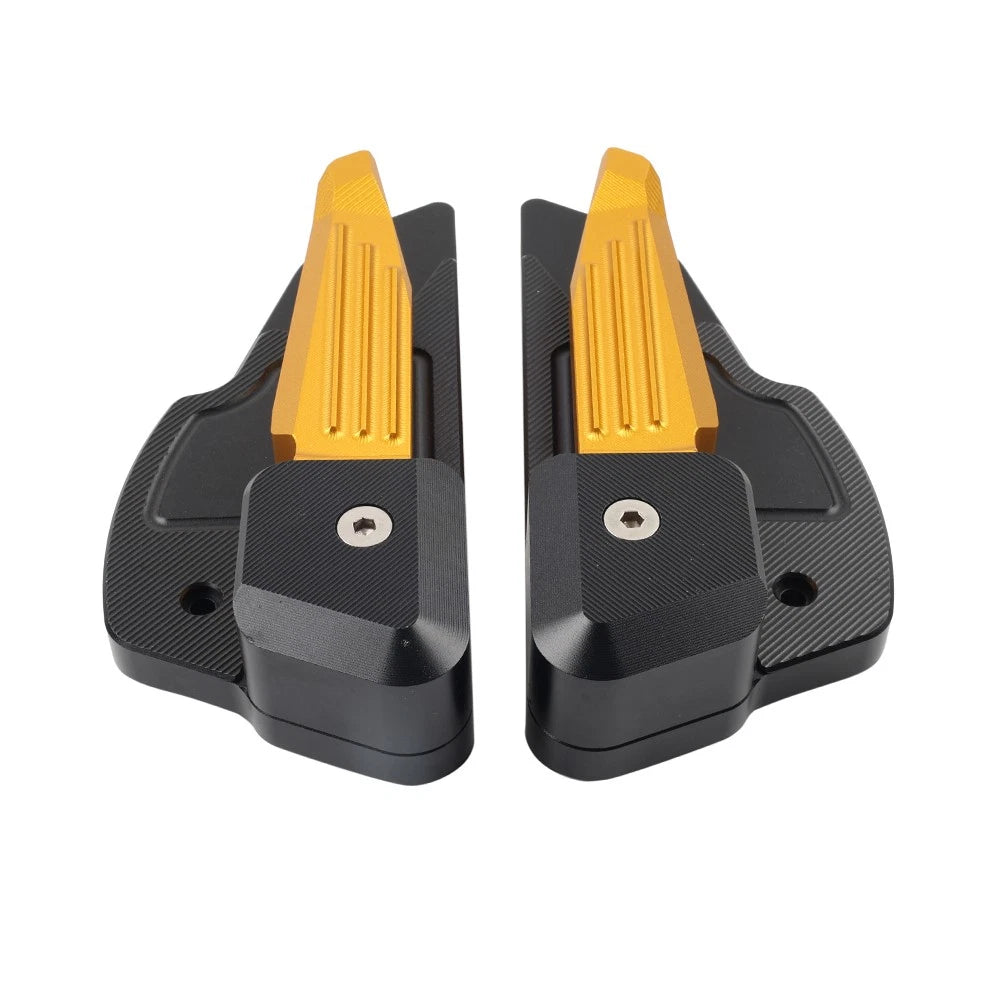 Gold Rear Passenger Foot Pegs for Vespa Sprint Primavera 50 125 150 (13-23)
