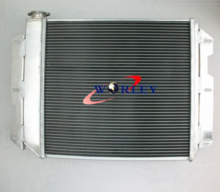 3 Row Aluminum Radiator & 14" Fan for Jeep Wrangler TJ/YJ (1987-2002)