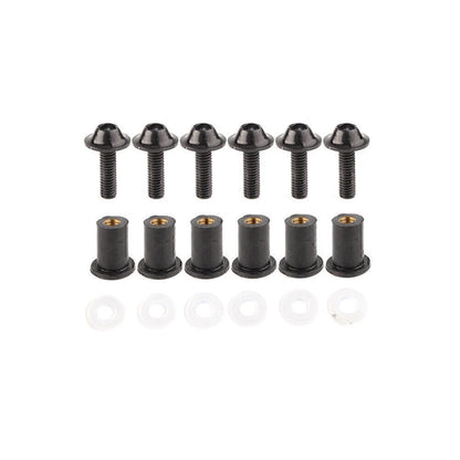 Windscreen Fixing Kit Black Bolts for Honda CBR250 300 650 900