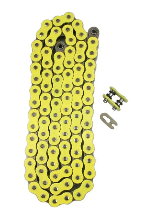 Yellow 520x100 X-Ring Chain for Yamaha Warrior 350 (1987–1988)