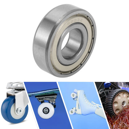 17x40x12mm Deep Groove Ball Bearings for Scooter Skateboard Wheel