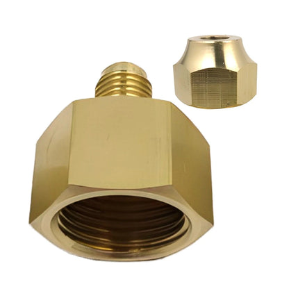 A/C Quick Bottle Connector Adapter Cap W21.8 to 1/4" SAE for R32 R134A