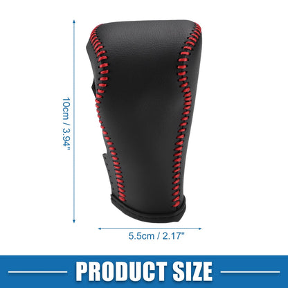 Nissan Versa Gear Shifting Knob Cover Trim 2013-2016 Black Red