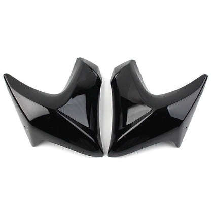 Gloss Black ABS Radiator Cap Compression Plate for Kawasaki ER6N (2012-2016)