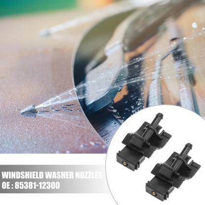 4 x Car Front Windshield Washer Nozzle for Toyota (2010-2015)