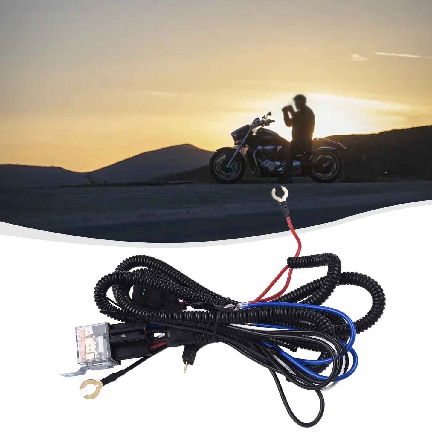 Harness / 12V / Wiring Harness for Grille Mount Electric Blast Horns