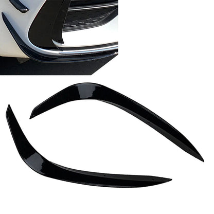 Gloss Black Front Bumper Lip Splitter for Mercedes Benz C-Class (2022-2023)