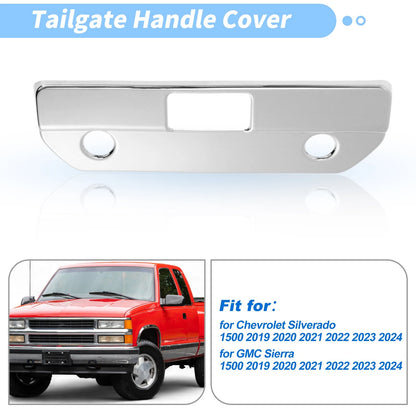Tailgate Handle Cover for Chevy Silverado 1500 & GMC Sierra 1500 (2019 - 2024)