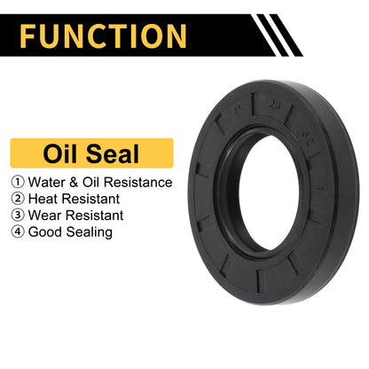 Oil Seal / 28x52x8mm 5 Pcs / Rotary Shaft Seal NBR Rubber for Make Model