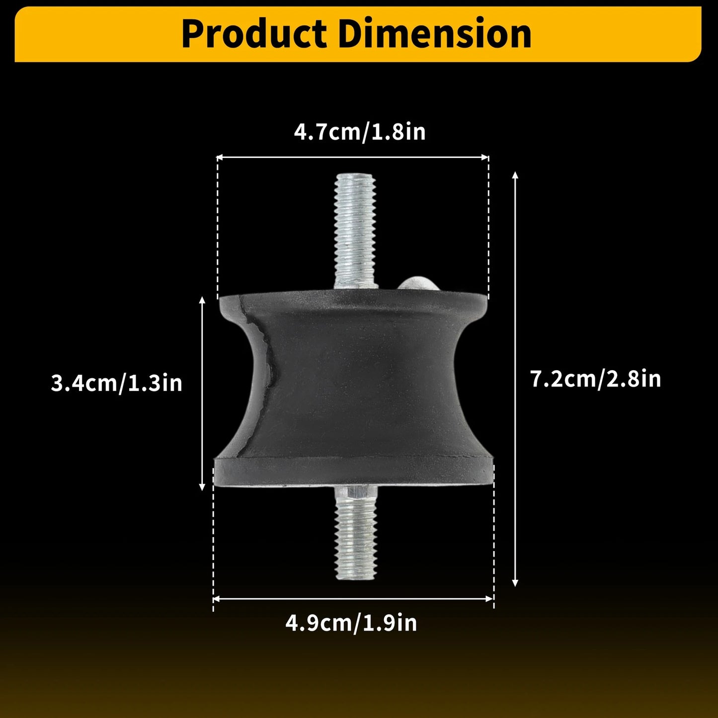 Left-Right Transmission Mount Kit for BMW 1 Series