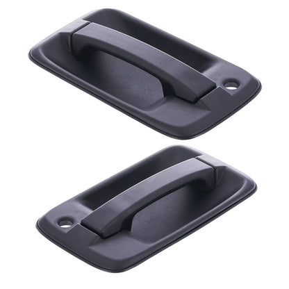 Outer Door Handle Set of 2 for Isuzu N-Series (2009 - Present) Black