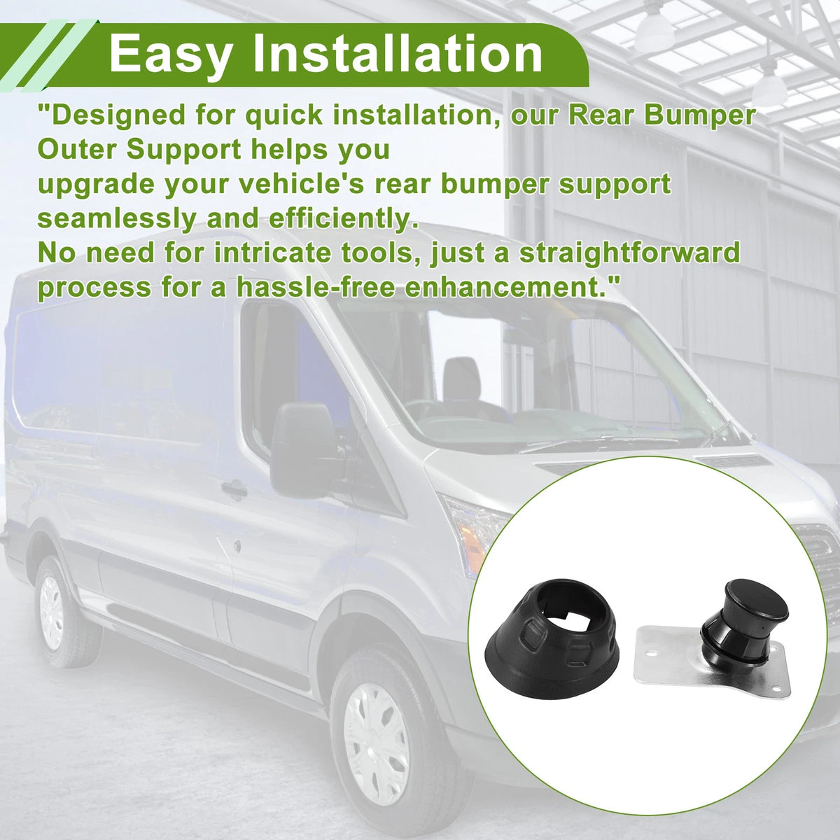 Rear Door Stop Retainer for Ford Transit 150 250 350 MK8 (2014-2023)