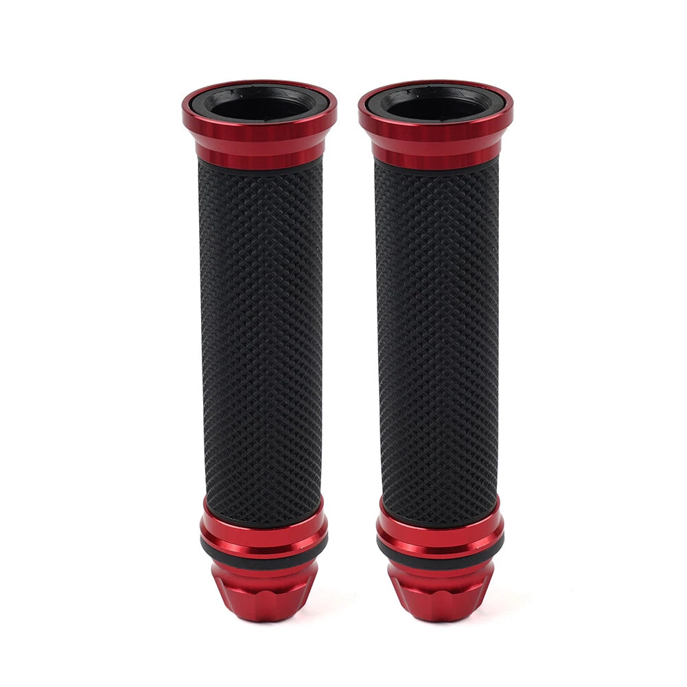 7/8" Handle Bar Hand Grips for Yamaha Honda Suzuki Motorcycles