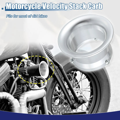 55mm Velocity Stack Carburetor Air Filter Funnel Universal Item