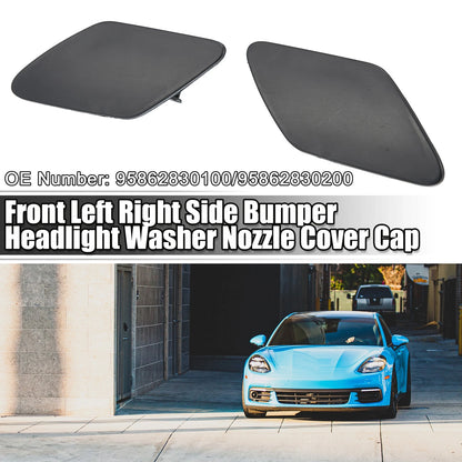 Front Left & Right Washer Nozzle Covers for Porsche Cayenne (2011-2014)