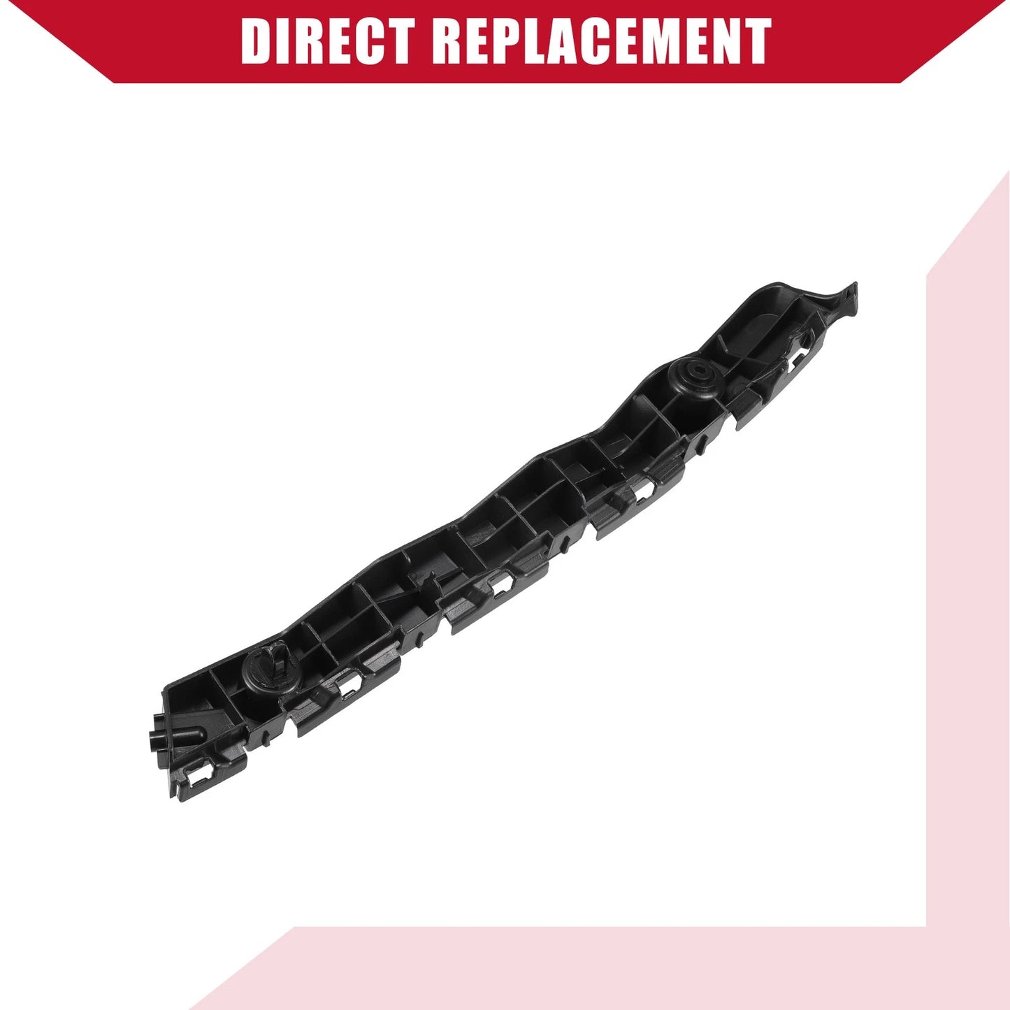Front Right Bumper Bracket for Toyota Sienna (2011-2017) Black