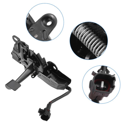 Bonnet Latch Lock Assembly for Toyota Tundra 2014-2021 Auto Replacement Black