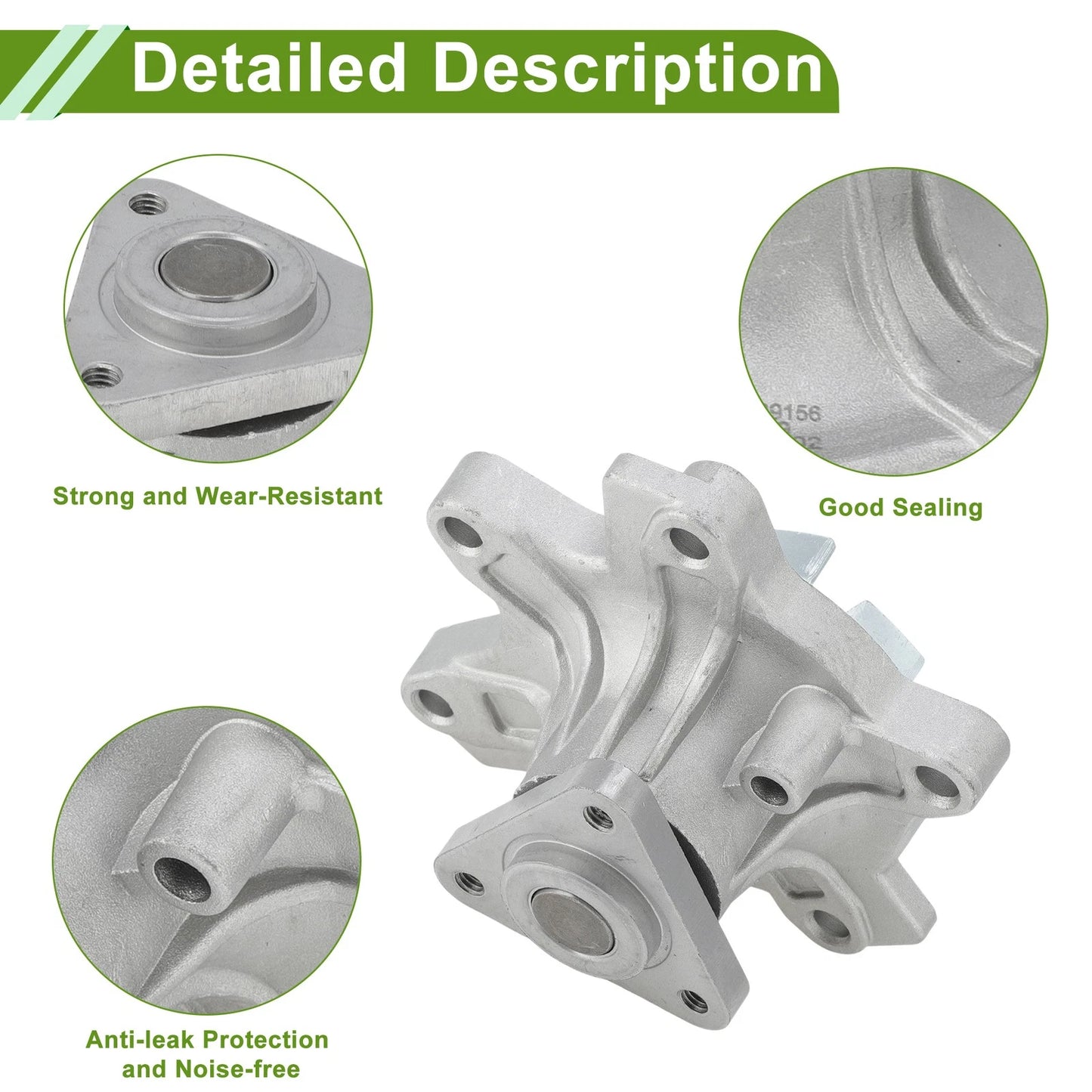 Water Pump for Toyota Yaris Prius Echo (1999-2005)