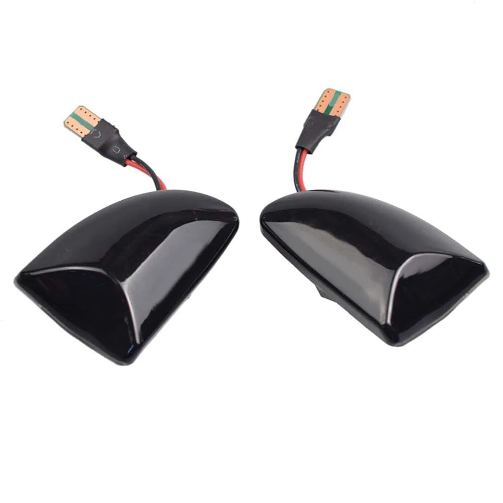 Smoke Lens LED Turn Signal Side Marker Light for 2007-2014 Benz Smart Fortwo