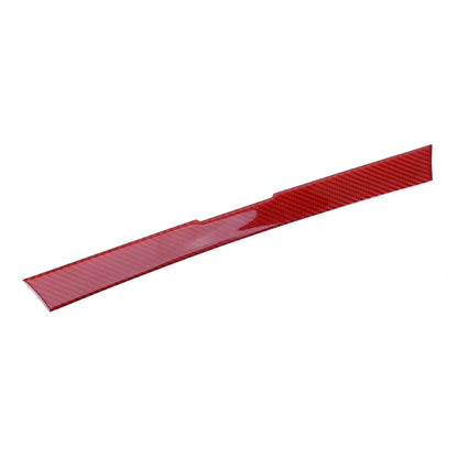 Red Carbon Fiber Center Console Cover for Honda Accord (New)