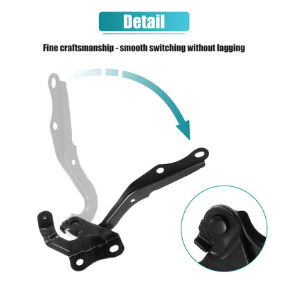 Hood Hinges  Black for Toyota