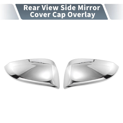 Chrome Plated Rearview Mirror Cover for Toyota HILUX (2015-2022)