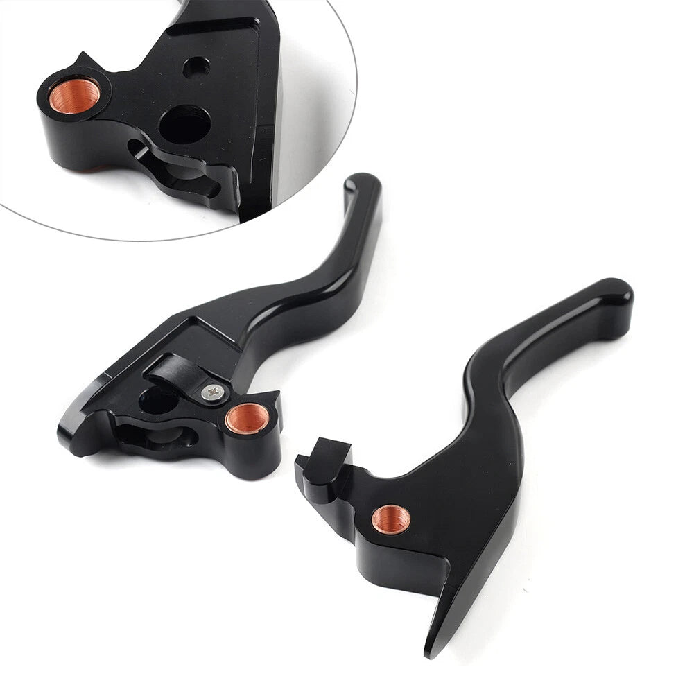 Black Brake Clutch Levers 5.9" for Softail Breakout 114 FXBRS (2018-2020)
