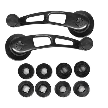 Black Aluminum Manual Window Crank Handle for Car Truck Universal