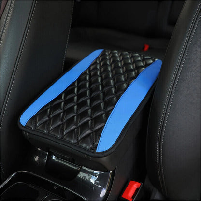 Leather Center Console Armrest Pad Cover for Universal Vehicles