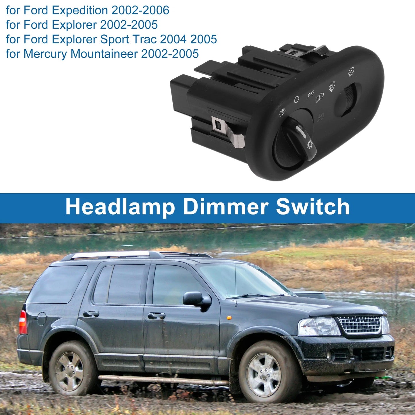 Headlight Switch for Ford Expedition (2002-2006)