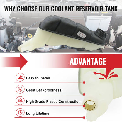Coolant Expansion Tank for Mercedes W210 S210 E200 E280 E320 (1996-2002)