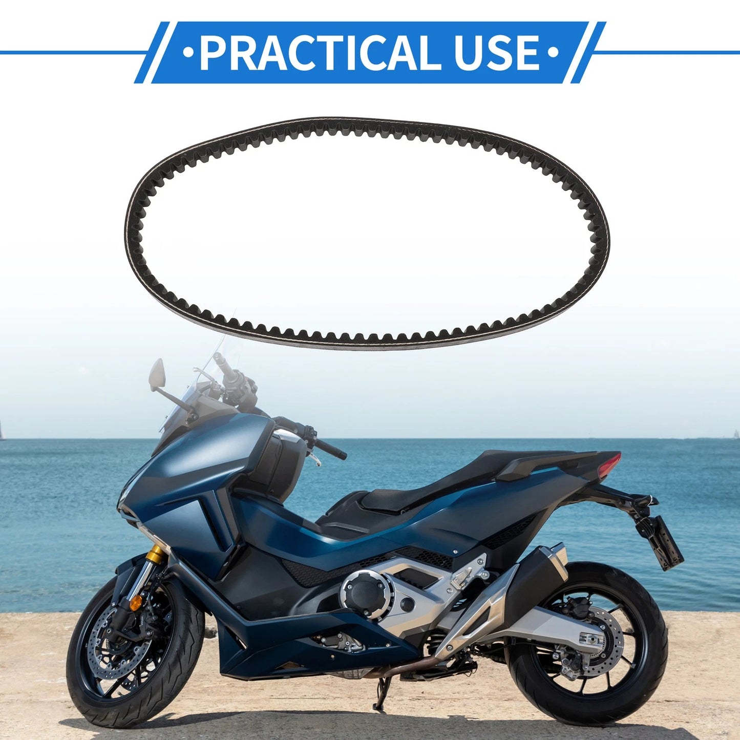 Drive Belt V-Belt for Piaggio HEXAGON 125 4-Takt LX4 Motorcycle