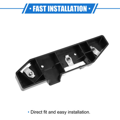 Front Right Side Bumper Support Cover for Ford Edge (2015-2018) Black