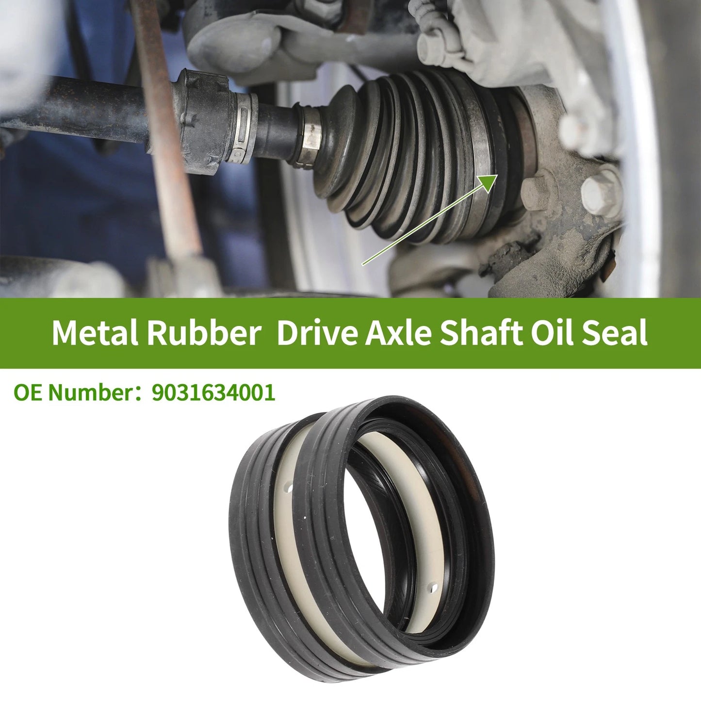 2 x Differential Drive Axle Shaft Oil Seal for Toyota Camry 2024