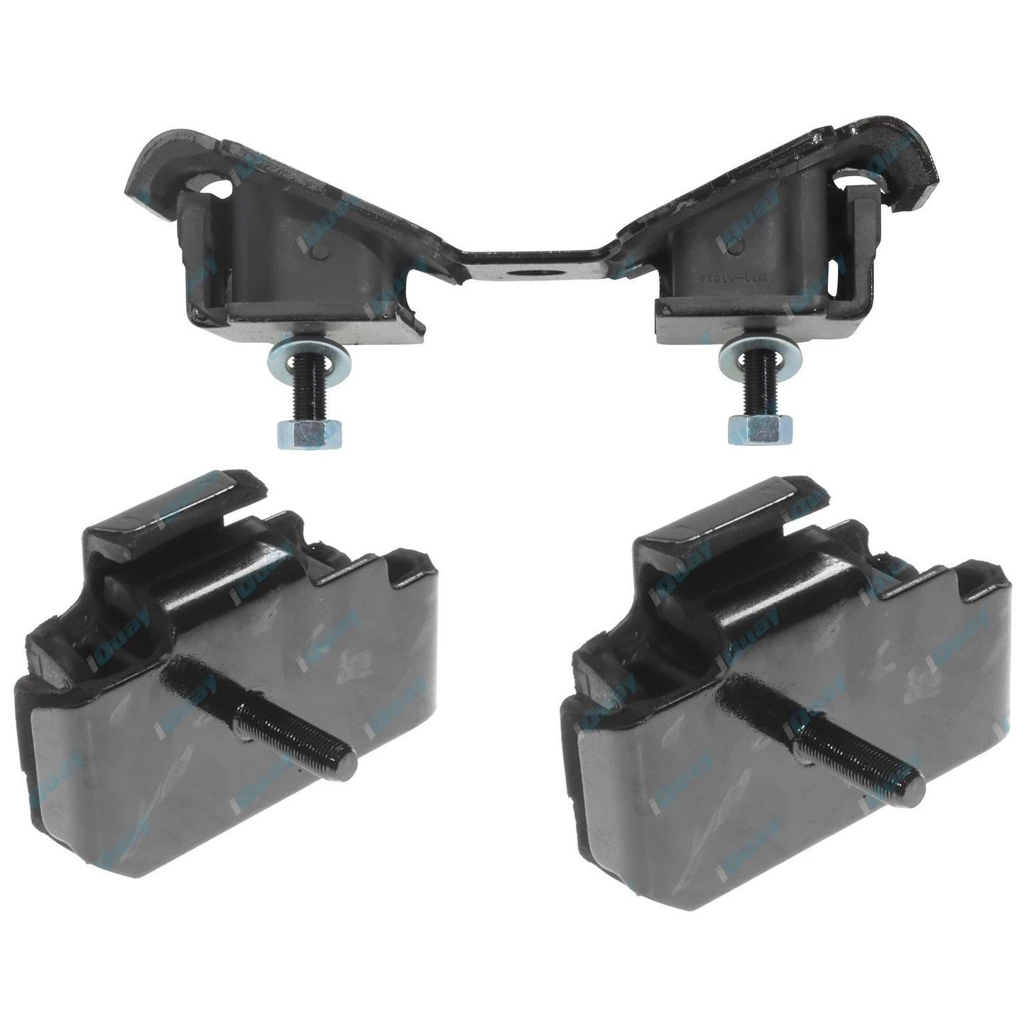 2 Front Engine + Gearbox Mounts for Landcruiser 3F Petrol FJ62 FJ70 FJ73 FJ75