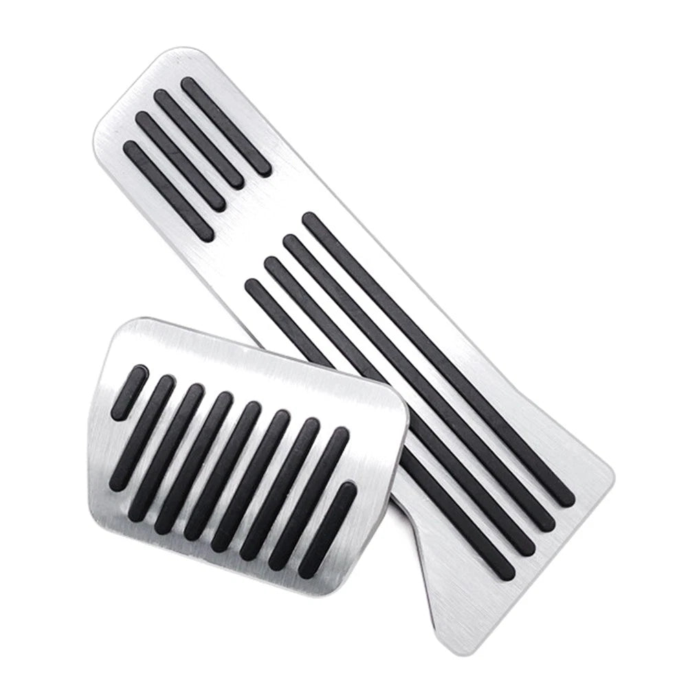 Stainless Steel Brake Gas Pedals Protection Covers for Mazda 2, 3, 6, CX-3, CX-4, CX-5 (2010-2023)