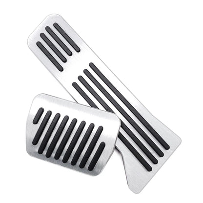 Stainless Steel Brake Gas Pedals Protection Covers for Mazda 2, 3, 6, CX-3, CX-4, CX-5 (2010-2023)