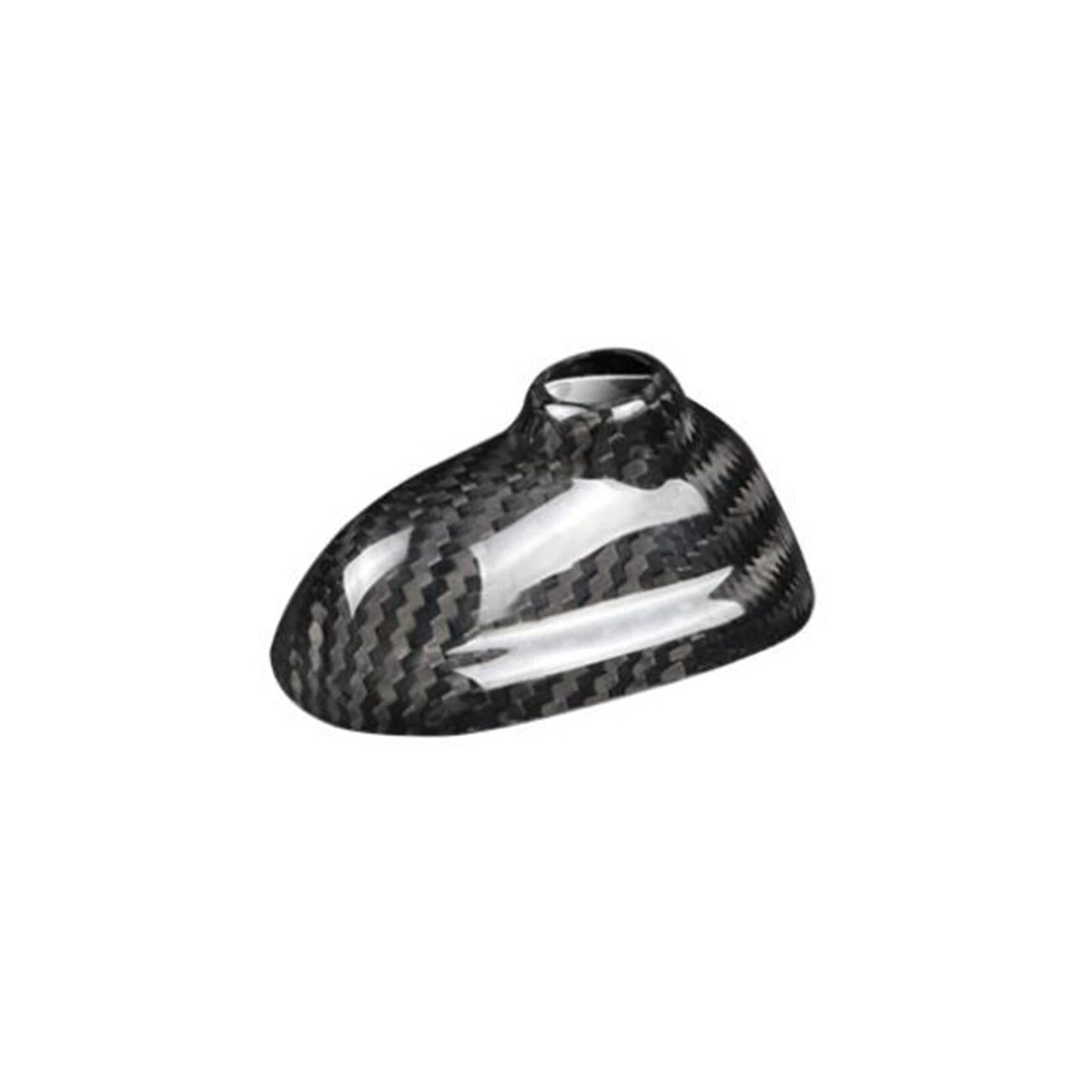 Carbon Fiber Roof Antenna Cover Trim for MINI Cooper R55 R56 (2006-2013)