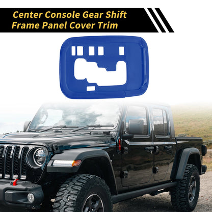Center Console Gear Shift Frame Panel Cover for Jeep Wrangler JK JKU (2007-2018)